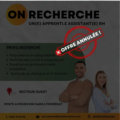 ODE - Apprenti ARH - annulé