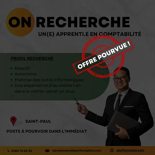 Poste à pourvoir comptabilité