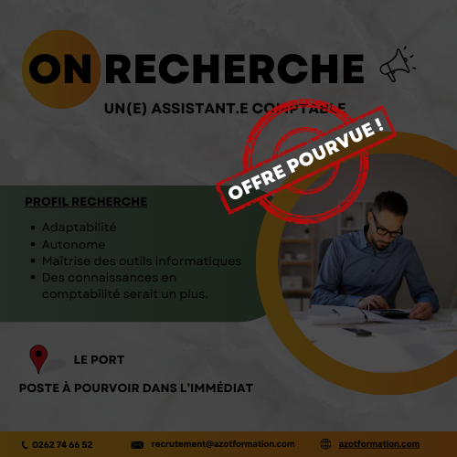 ODE - Assistant comptable Le Port